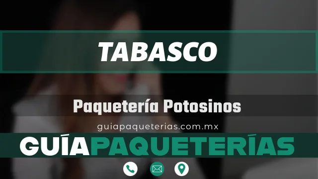 paqueteria transportes potosinos tabasco